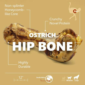Introducing Our New Line of Natural Ostrich Dog Treats
