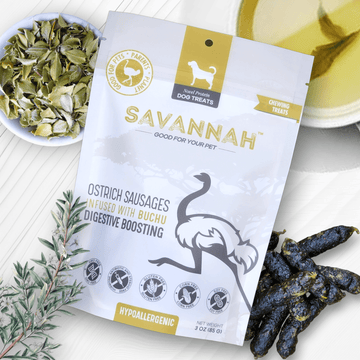 The Unexpected Wonders: Unveiling the Benefits of Dog Treats Made from Ostrich Meat and Buchu
