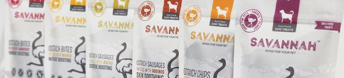 Savannah's Hypoallergenic Ostrich Chips and Butternut - The Healthy and Tasty Combo Your Dog Deserves!