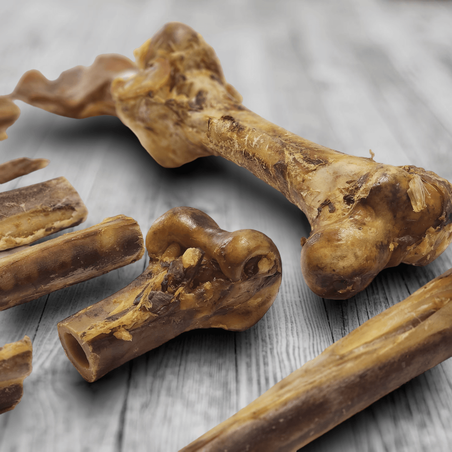 Ostrich Shaft Bones (11" x 2"): The Long-Lasting, Flavorful Chew for Medium to Large Dogs